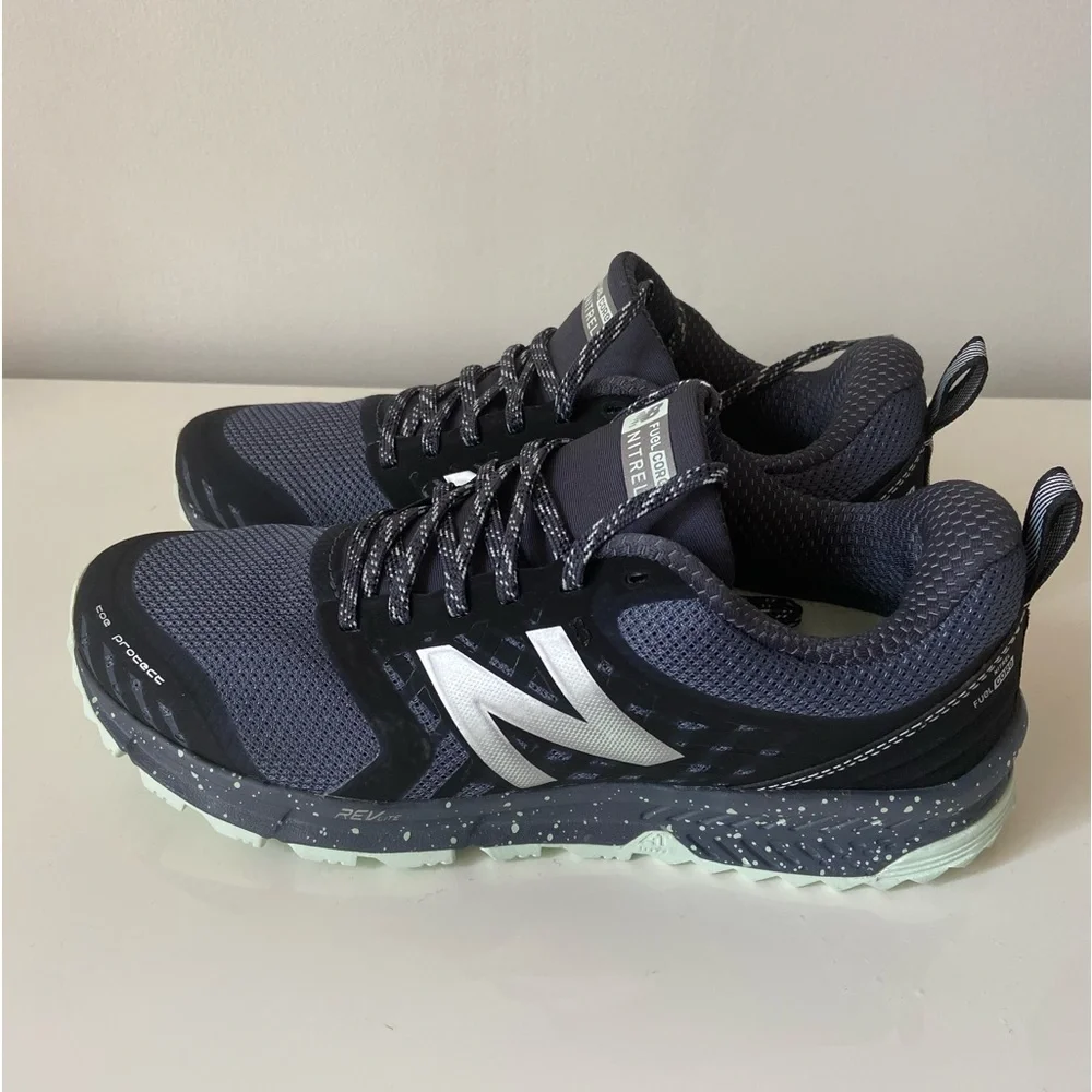 New Balance Womens FC Nitrel V1 WTNTRLT1 Blue Running Shoes Sneakers Size 7
